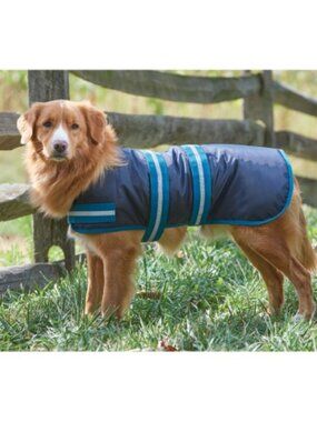 New Outdoor Dog Reflective Safety Blanket Coat Size XL Water Repellent